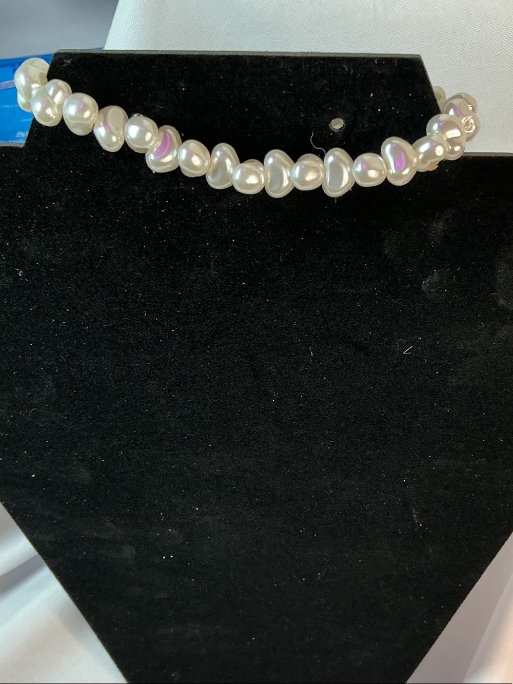 ★ Faux Pearl Choker Necklace Elegant Coquette Cottagecore Jewelry